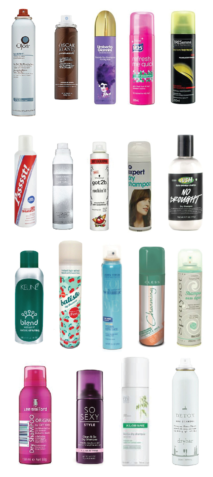 Shampoo a Seco